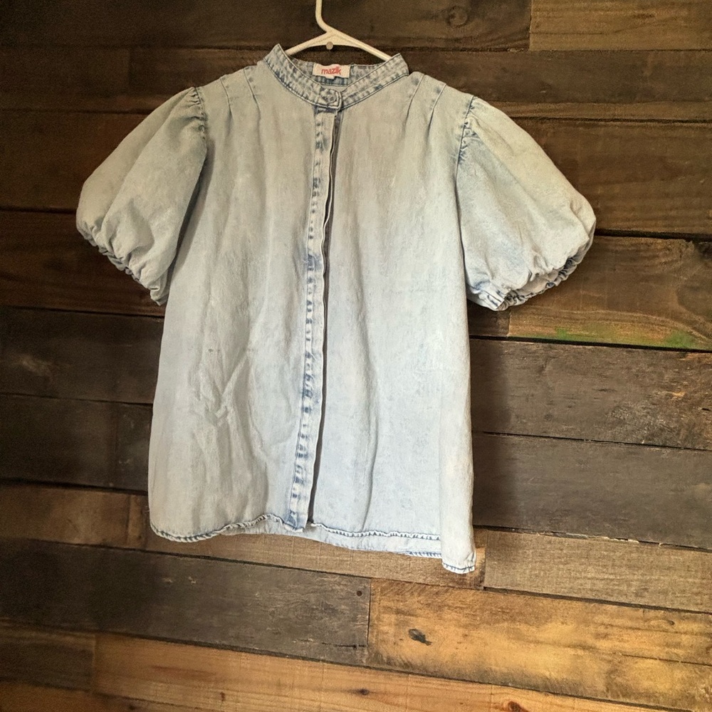 Denim top - Picture 3 of 7